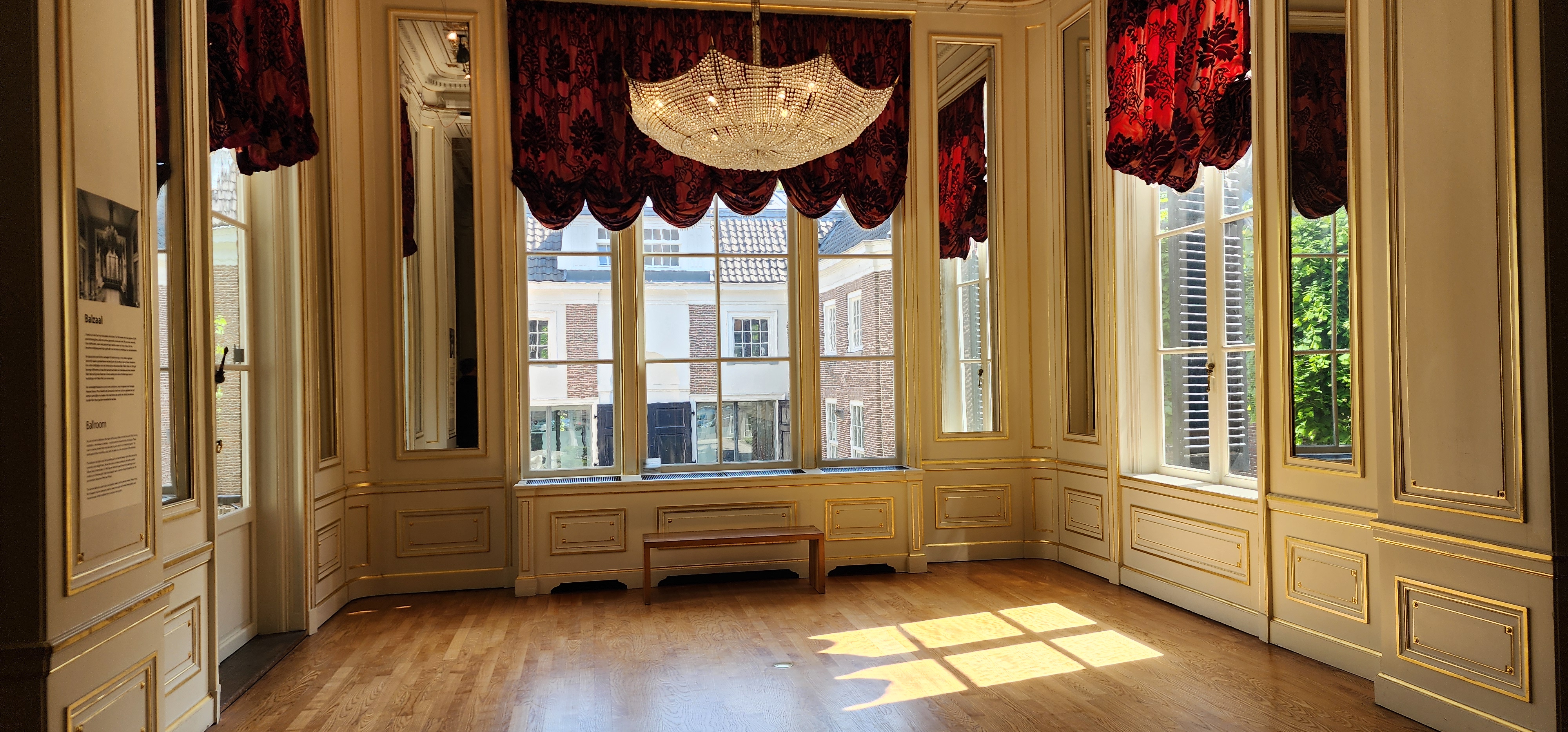 One of the rooms in the palace