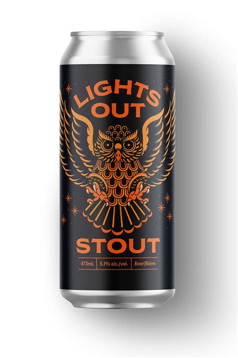 can of lights-out stout