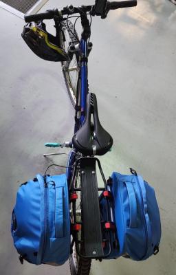 Photo of bike with panniers