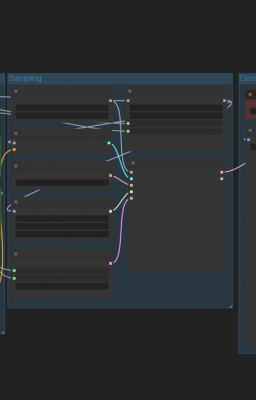 Screenshot of a ComfyUI workflow