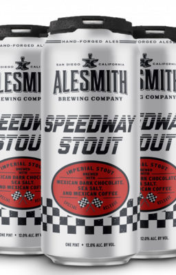 Image of three cans of Speedway stout