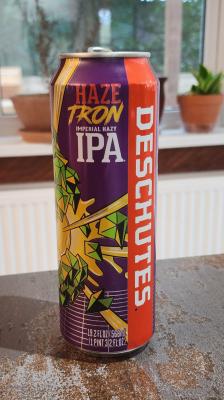Photo of can of Deschute HazeTron
